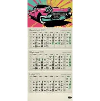 Kalendář Kalendarz 2026 trójdzielny płaski eko MIX