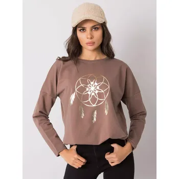 Dámská halenka Halenka RV BZ 7200.30P hnědá L/XL