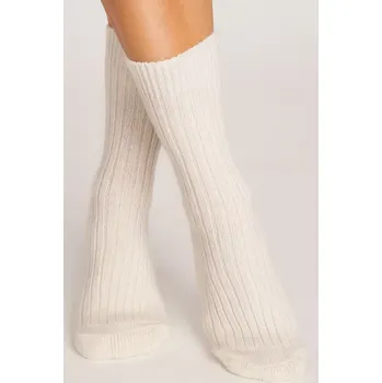 Pánské ponožky Vlněné ponožky SW001 světle béžová melanž 35-38