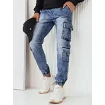 Pánské modré cargo kalhoty UX4229 - Dstreet L