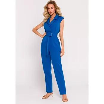 Dámský overall M780 Kombinéza s asymetrickým vzorem - modrá EU S