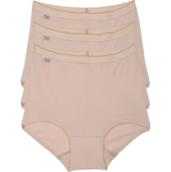Dámská móda Dámské kalhotky 3 pack Basic maxi beige - Sloggi béžová 54