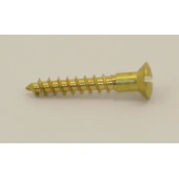 Šroub vrut čočková hl. mosaz bezPÚ 4 mm 20 mm