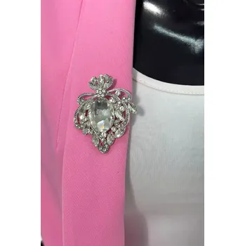 Dámská halenka Brožový XZ459-247 stříbro UNI