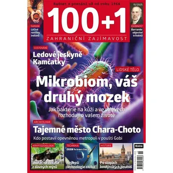 Časopis 100+1 zahraniční zajímavost 15/2025 - Mikrobiom, váš druhý mozek