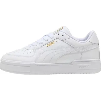 Pánská móda Pánská volnočasová obuv Puma CA PRO CLASSIC II 10.5 Bílá, Zlatá