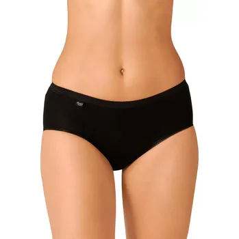 Kalhotky Dámské kalhotky Basic midi black - Sloggi černá XXL