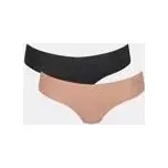 Dámské kalhotky ZERO Microfibre 2.0 Hipstring C2P - Sloggi tmavá kombinace hnědé (M004) 00XS