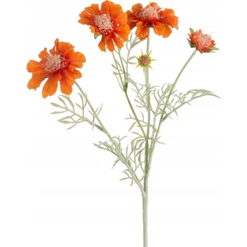 umělá květina Umělá květina dekorativní 59 cm oranžová Eurofirany