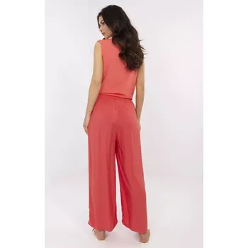 Dámské kalhoty Kalhoty D73761M62237B coral XL