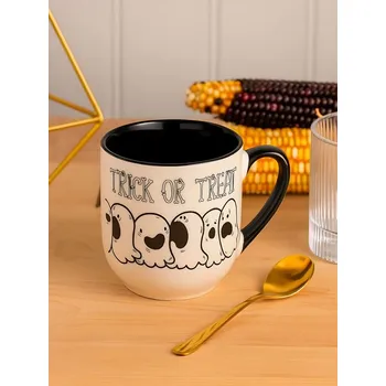 Sinsay - Keramický hrnek s uchem na Halloween - bílá - 275GI-00X - 275GI-00X-ONE