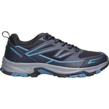 Pánská treková obuv Pánská treková obuv Crossroad HALUZ 44 Černá, Modrá, Šedá