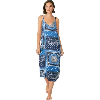 Dámská noční košile YI60015 454 modrá - DKNY XS