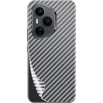 Pouzdro na mobilní telefon FÓLIE OCHRANNÁ S KARBONOVÝM VZOREM NA ZADNÍ STRANU PRO HONOR 400 PRO