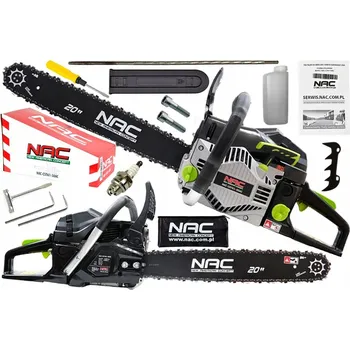 Motorová pila Řetězová pila NAC 2850 W / 3,8 HP