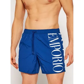 Pánské plavky Pánské plavkové šortky 211740 1P414 23033 modrá - Emporio Armani 50 Modrá