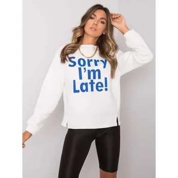 Dámská halenka Mikina EM BL 624.90P bílá a modrá M