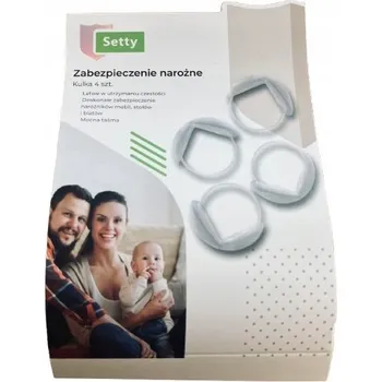 Příslušenství pro čtečku elektronické knihy SETTY OCHRANA ROHŮ SKŘÍNĚK A DESKY PROTI DĚTEM KULIČKA 4 KS