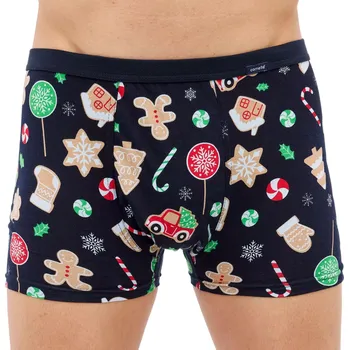 Pánské boxerky 007/74 Candy - CORNETTE tmavě modrá S