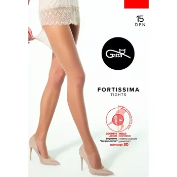 Dámské punčochy FORTISSIMA - Punčochové kalhoty 3D - GATTA nero 3-M