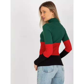 Dámská halenka Dámská halenka RV BZ 8465 1.93P tmavě zelená - FPrice jedna velikost