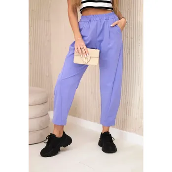 Dámské kalhoty Kalhoty s kapsami Summer Punto fialka UNI