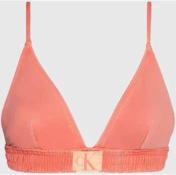 Dámské plavky Dámský vrchní plavkový díl bikin KW0KW01974 SM9 korálová - Calvin Klein M