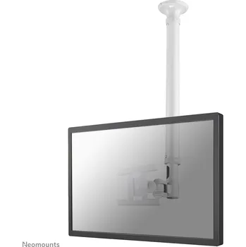 Držák monitoru Neomounts FPMA-C100WHITE / Flat Screen Ceiling Mount (Height: 79-129 cm) / White