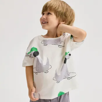 Reserved - Oversize tričko s potiskem - krémová - 128FO-01X - 128FO-01X-104