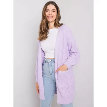 Dámský svetr Dámský svetr EM SW G995 světle fialový jedna velikost