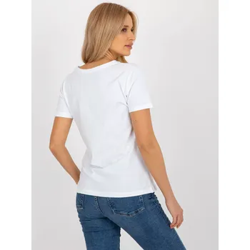 Dámské tričko Tričko RV TS 8626.00 bílá a růžová L/XL