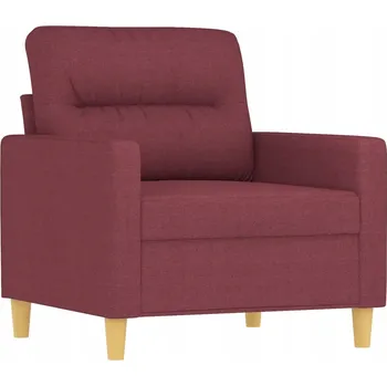 Křeslo Relaxační křeslo Winna Czerwień 78x77x80 cm