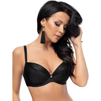 Podprsenka Vyztužená dámská podprsenka Gorsenia K 156/1 Toscana černá 85D