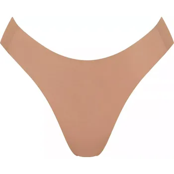 Kalhotky Dámská tanga ZERO Feel 2.0 High leg - BROWN - hnědé 00CM - SLOGGI BROWN S