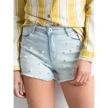 Dámské kalhoty Šortky JMP SN Z1125.16P světle modrá 36