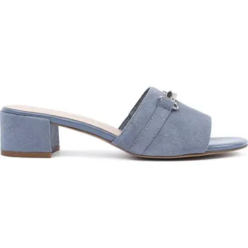 Dámské žabky Luxusní modré nazouváky dámské Obcas 38