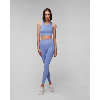 Dámské legíny Bezešvé legíny CASALL Essential Block s vysokým pasem, modré, velikost S