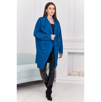 Dámské pončo Kapska s kapsami námořní UNI