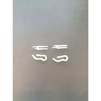 Příslušenství pro záclonu a závěs Dvojitá spona na záclony s nařasovacími páskami hlemýžď