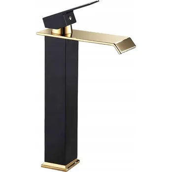 Vodovodní baterie Stojánková umyvadlová baterie CHDE New Design zlatá