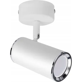 Nástěnné svítidlo Bodové kulatý svítidlo Struhm bílé, stříbrné