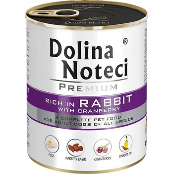 Krmivo pro psa Dolina Noteci mokré krmivo pro králíky 0,8 kg