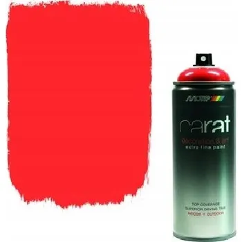 Barva ve spreji Motip Carat Saténový Plamenně červený - Saténový sprej Plamenně červená dekorativní barva