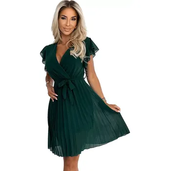 Dámské šaty Dámské šaty 424-6 - Numoco basic zelená Univerzální