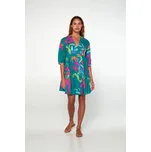 Šaty s knoflíky 20424 zelené - Vamp M