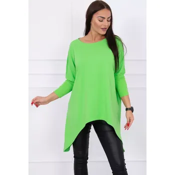 Dámská halenka Oversize halenka světle zelená UNI