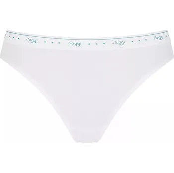 Kalhotky Dámské kalhotky 24/7 100 Tai - WHITE - bílé 0003 - SLOGGI WHITE 48