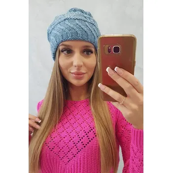 Čepice Dámská čepice Dagmara K332 light denim UNI