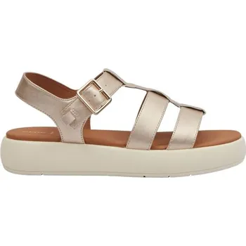 Dámská obuv Dámské sandály Geox D CAMALEI 36 Zlatá, Hnědá, Bílá