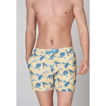 Pánské plavky Pánské plavky John Frank JFSSSWL51 XXL Žlutá